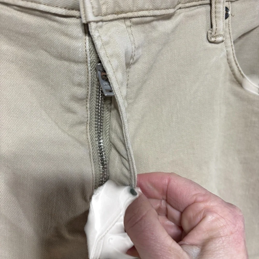 Gap 1969 Mens Straight Leg‎ Denim Jeans Tan Khaki 38x32 Pants #229